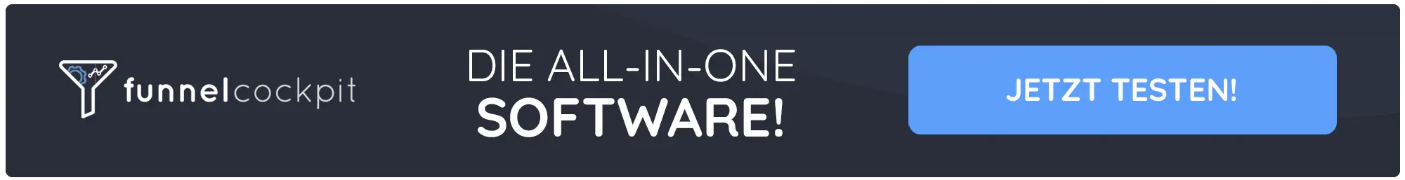Funnelcockpit, die All-in-One-Marketingplattform aus Deutschland